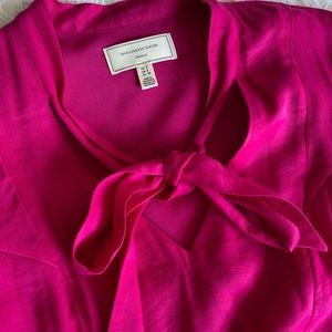 Moulinette Soeurs Vibrant Pink A-Line Mini Dress